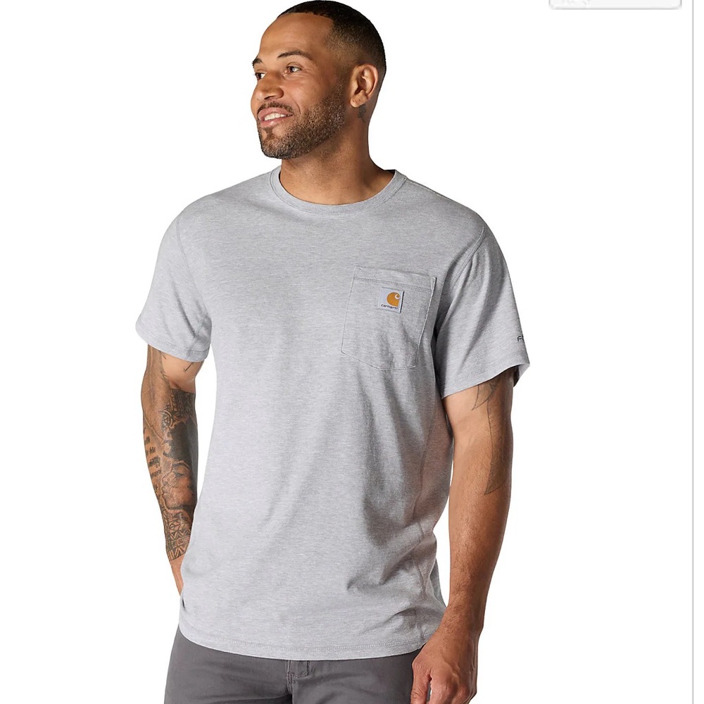 CARHARTT‎ STYLE #106652 FORCE RELAXED T-SHIRT GREY NWT SIZE L